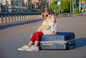 Suitcase Kids Vacation Sports Summer