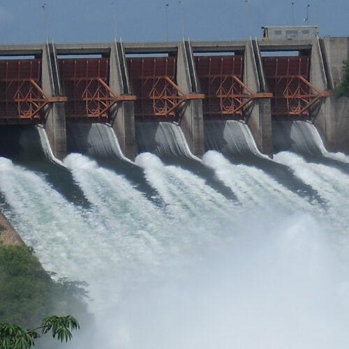 Akosombo Dam and Lake Volta, Ghana