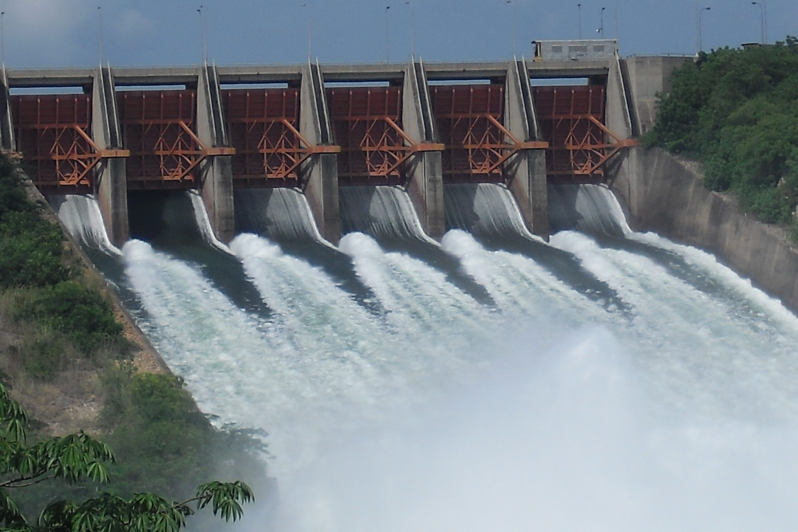 Akosombo Dam and Lake Volta, Ghana