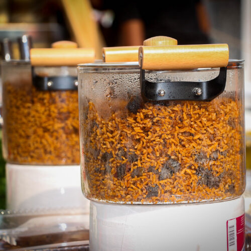 Jollof rice, a Ghanaian culinary staple
